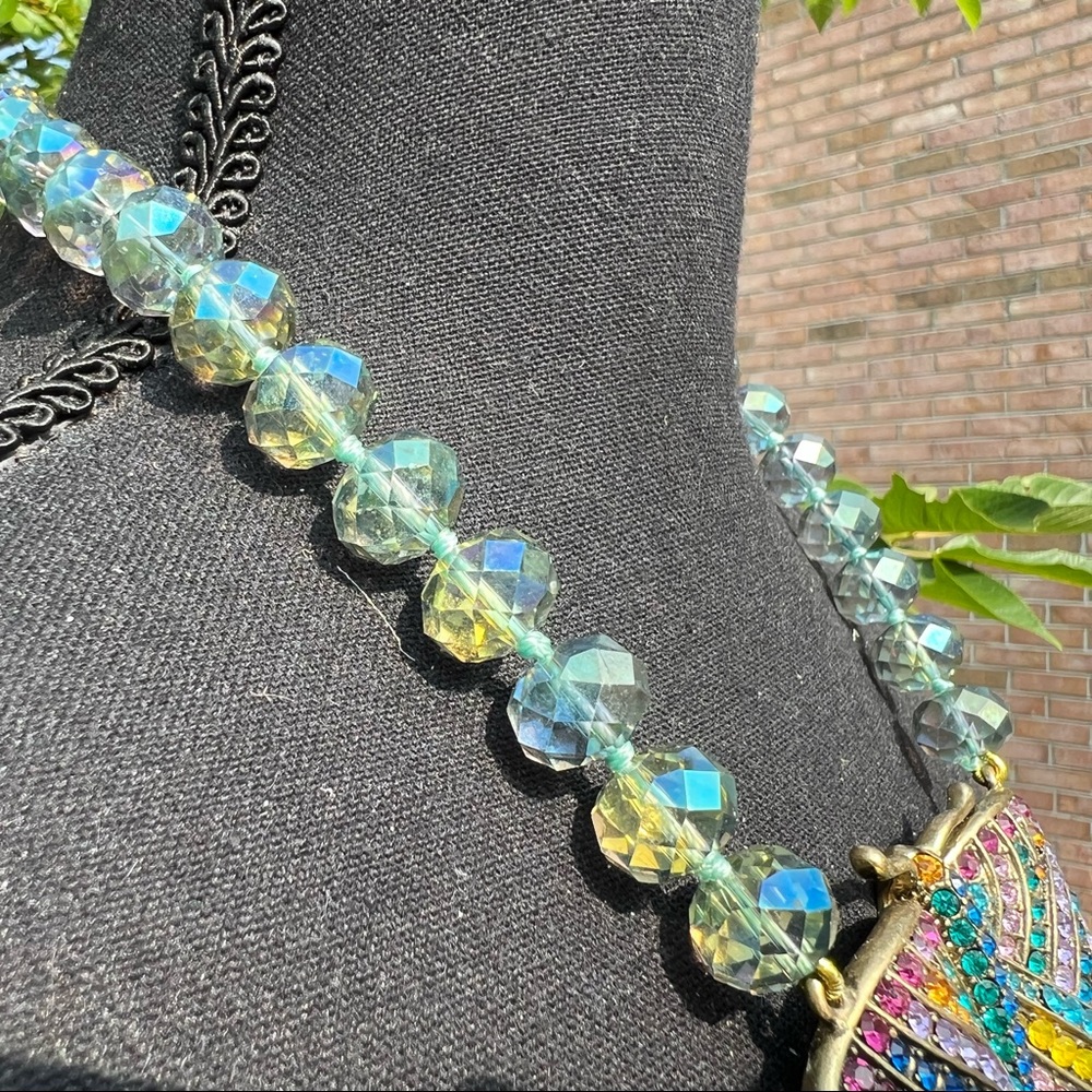 Heidi Daus Dazzling Crystal Butterfly Necklace - Picture 5 of 15